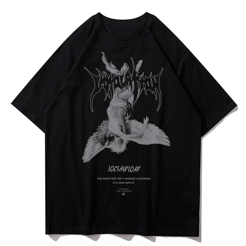 Art Fallen Angels Oversized T-Shirt