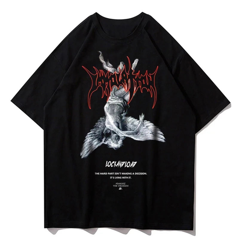 Art Fallen Angels Oversized T-Shirt