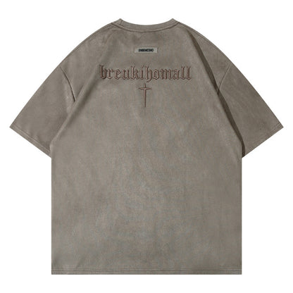 "BREUKIHOMALL" Retro Y2K Oversized T-Shirt