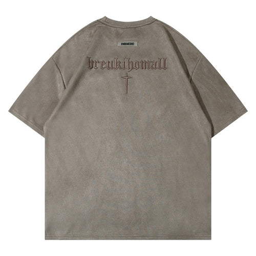 "BREUKIHOMALL" Retro Y2K Oversized T-Shirt
