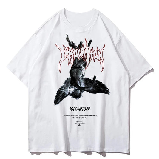 Art Fallen Angels Oversized T-Shirt