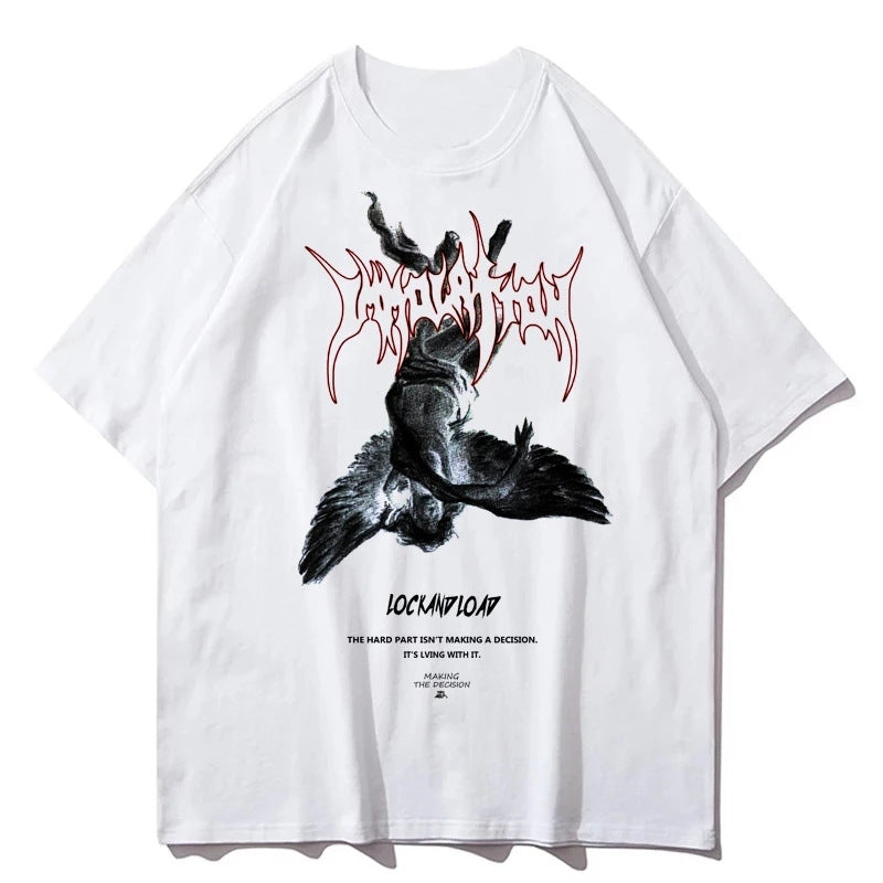 Art Fallen Angels Oversized T-Shirt