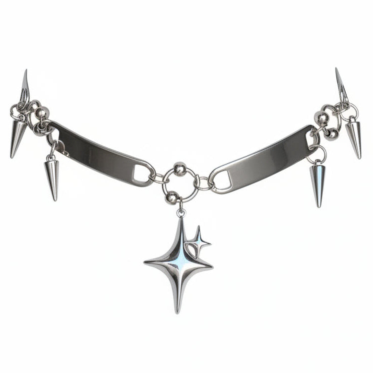 Y2K Necklace Gothic Punk Style
