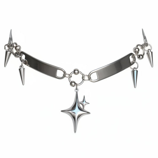 Y2K Necklace Gothic Punk Style