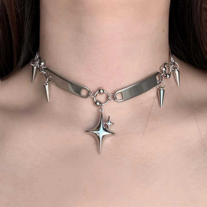 Y2K Necklace Gothic Punk Style