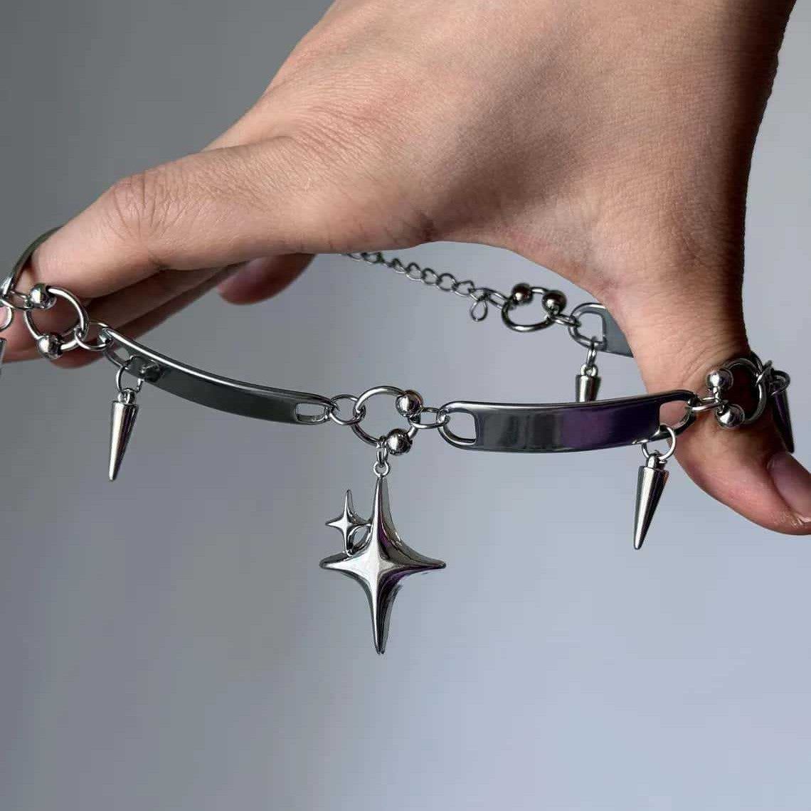 Y2K Necklace Gothic Punk Style