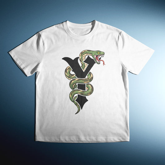"YNGSTR" SNAKE TEE
