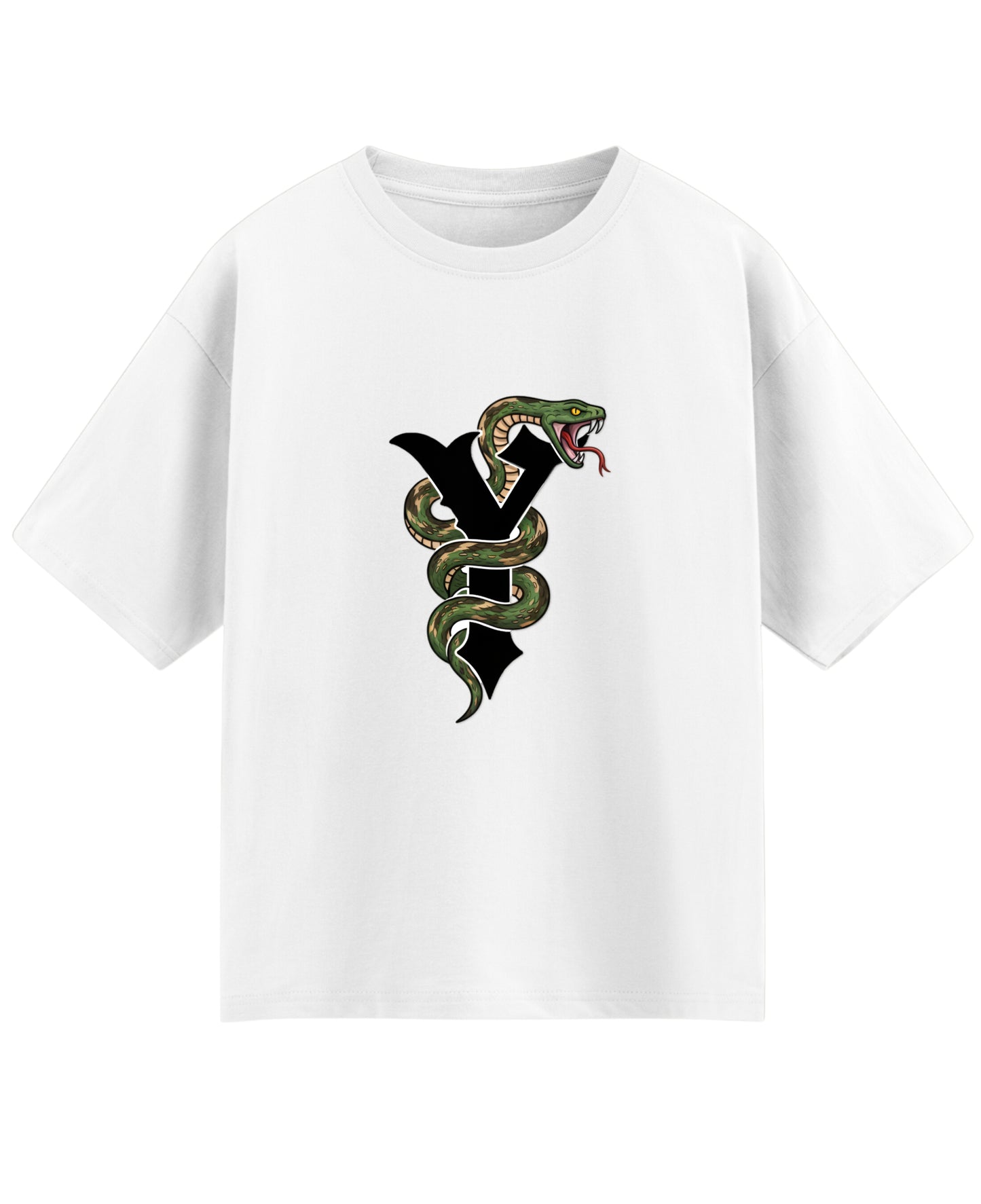 "YNGSTR" SNAKE TEE