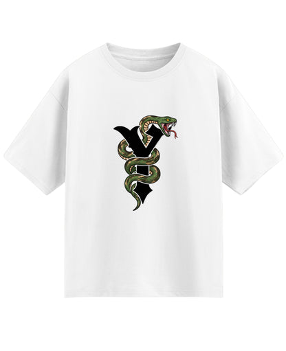 "YNGSTR" SNAKE TEE
