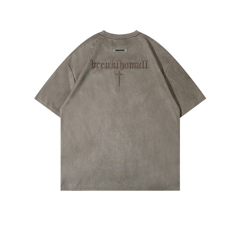 "BREUKIHOMALL" Retro Y2K Oversized T-Shirt